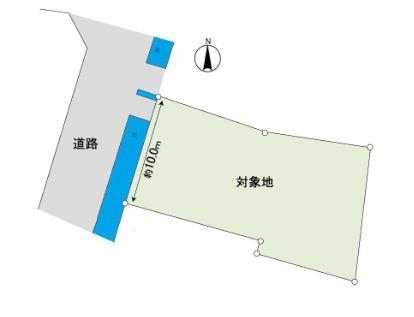 赤島町土地 間取り図